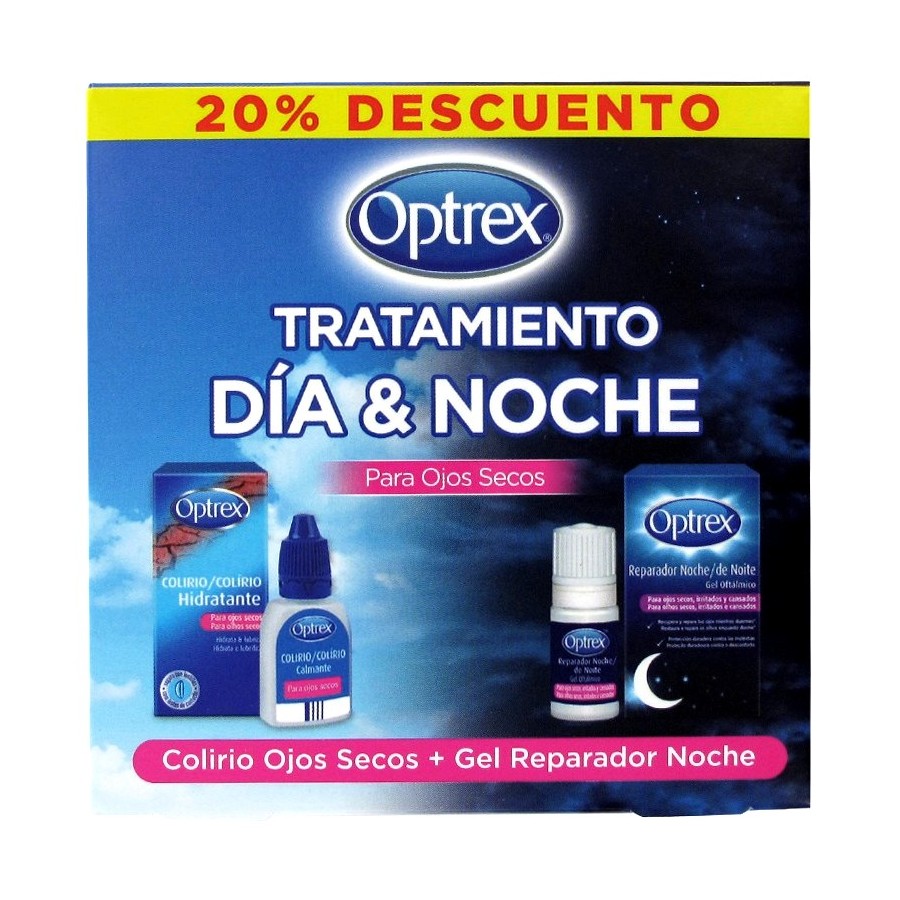 OPTREX TRATAMIENTO DIA-NOCHE PACK 10 ML + 10 ML
