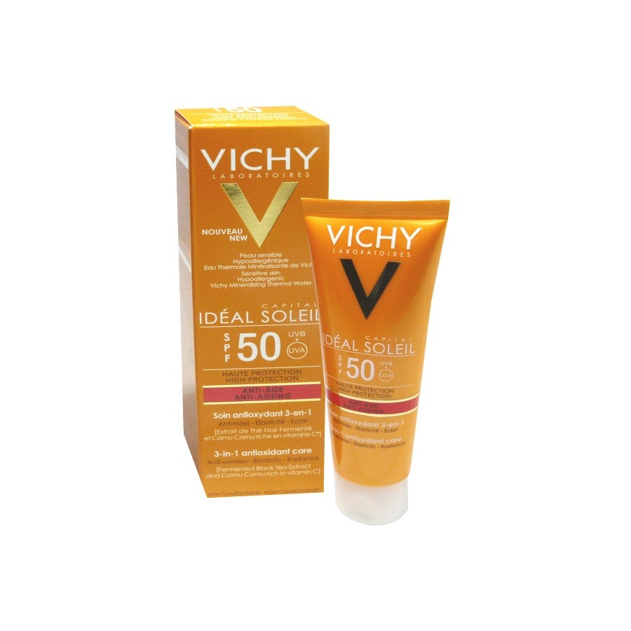 VICHY IDEAL SOLEIL SPF 50 ANTI EDAD 50 ML