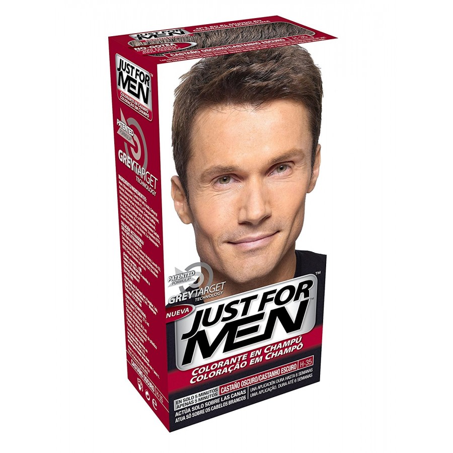 JUST FOR MEN CASTAÑO OSCURO CHAMPU