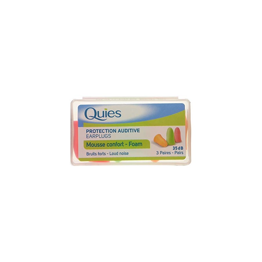 QUIES TAPON GOMA ESPUMA 6 UDS