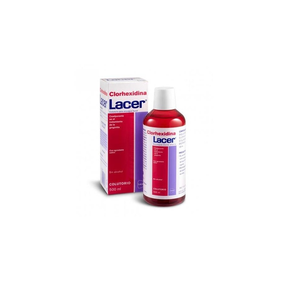 LACER CLORHEXIDINA COLUTORIO 500 ML