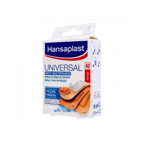 HANSAPLAST UNIVERSAL-PLASTICO 4 TAMAÑOS 40 U