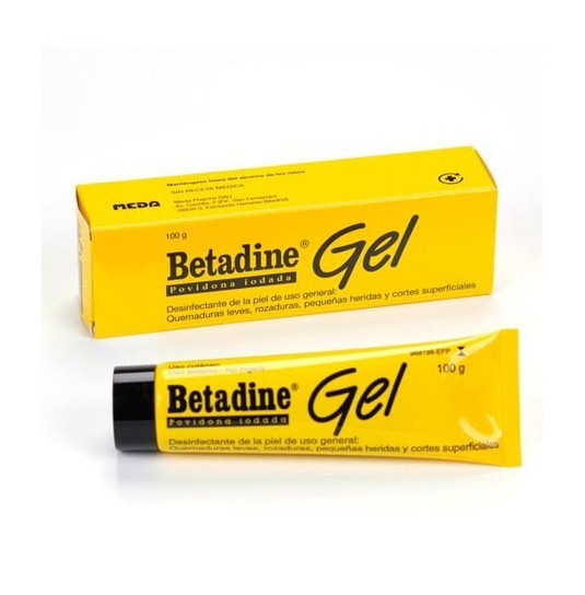 BETADINE 100 MG/G GEL...