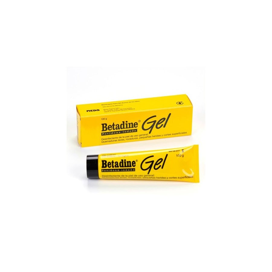 BETADINE 100 MG/G GEL TOPICO 100 G
