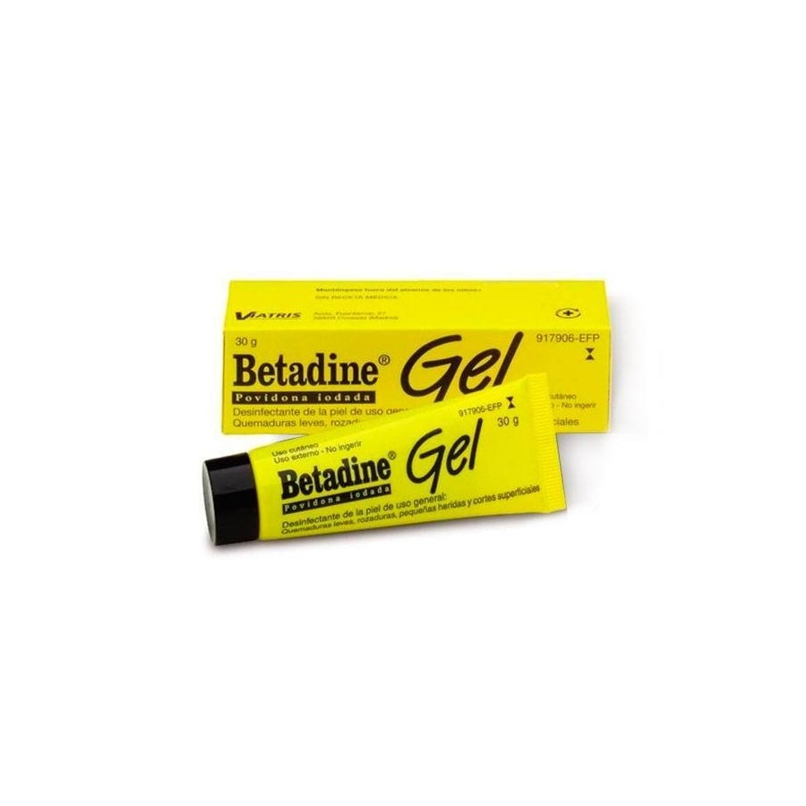 BETADINE 100 MG/G GEL TOPICO 30 G