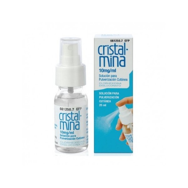 CRISTALMINA SPRAY 10 MG/ML SOLUCION PULVERIZACION CUTANEA 125 ML