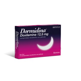 DORMIDINA 12.5 MG 14 COMPRIMIDOS RECUBIERTOS