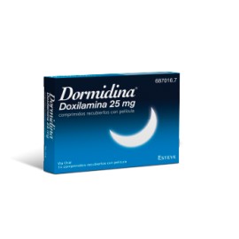 DORMIDINA 25 MG 14 COMPRIMIDOS RECUBIERTOS