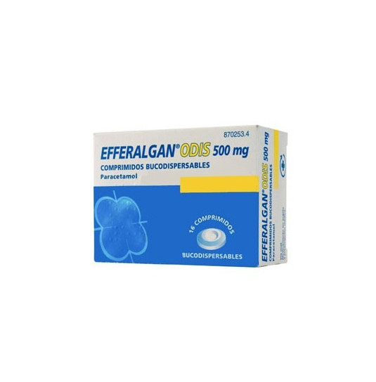 EFFERALGAN ODIS 500 MG 16...