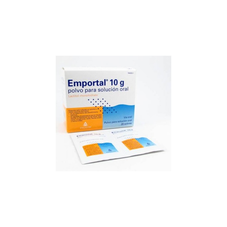 EMPORTAL 10 G 50 SOBRES POLVO SOLUCION ORAL