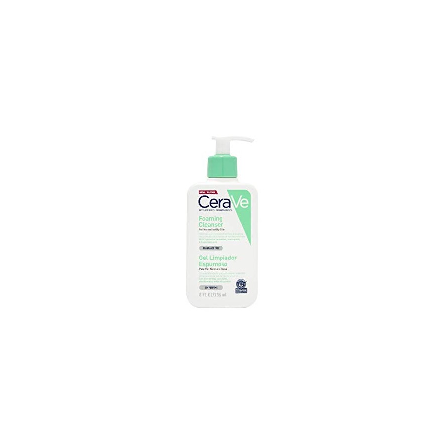 CERAVE GEL LIMPIADOR ESPUMOSO 236 ML