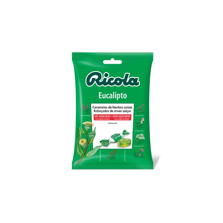RICOLA BOLSA EUCALIPTO (SIN AZUCAR) 70G