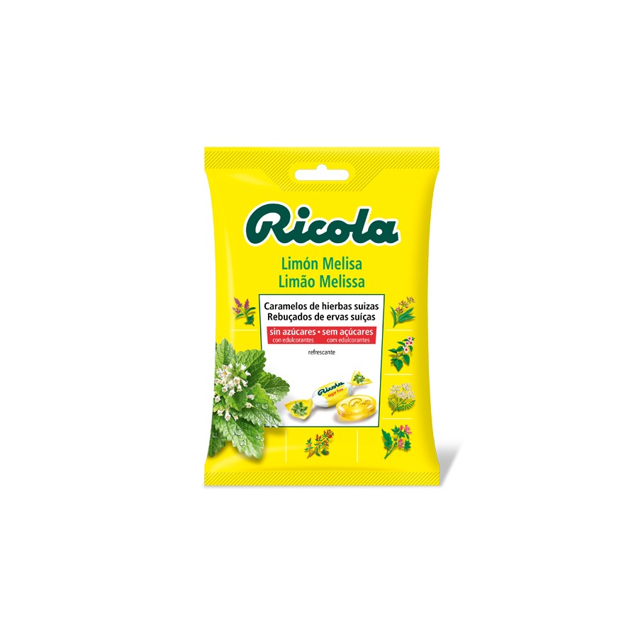 RICOLA BOLSA LIMON MELISA (SIN AZUCAR) 70G