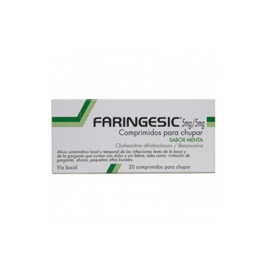 FARINGESIC 20 COMPRIMIDOS...