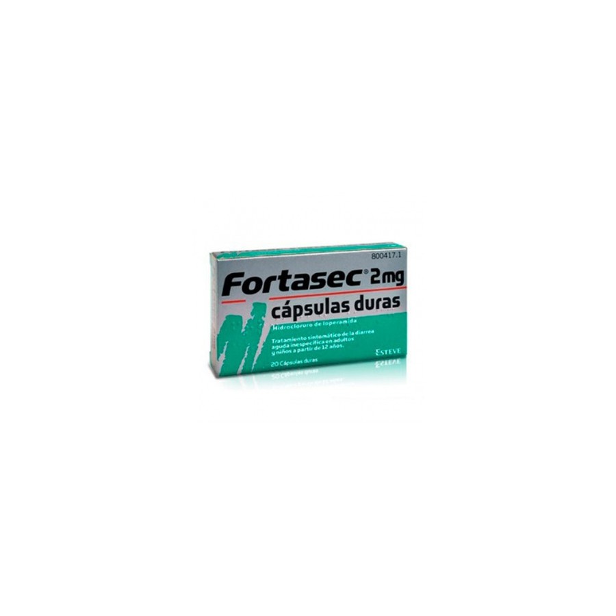 FORTASEC 2 MG 20 CAPSULAS