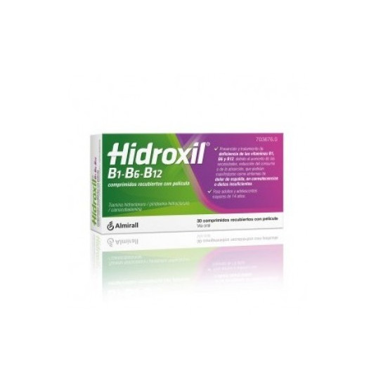 HIDROXIL B1 B6 B12 30...