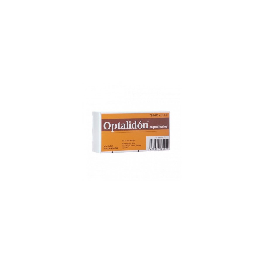 OPTALIDON 500/75 MG 6 SUPOSITORIOS