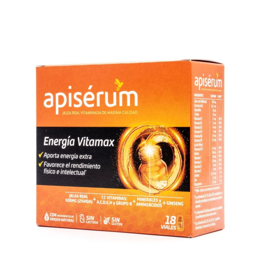 APISERUM ENERGIA VITAMAX 18...