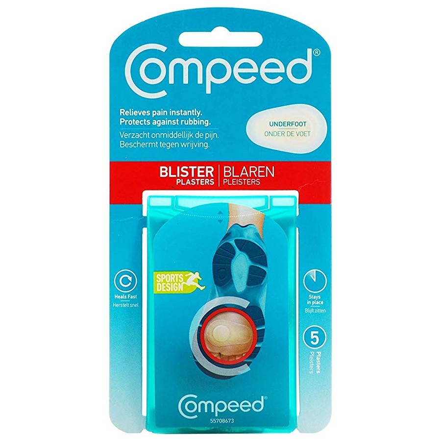 COMPEED SPORT AMPOLLAS PLANTA DEL PIE 5 U