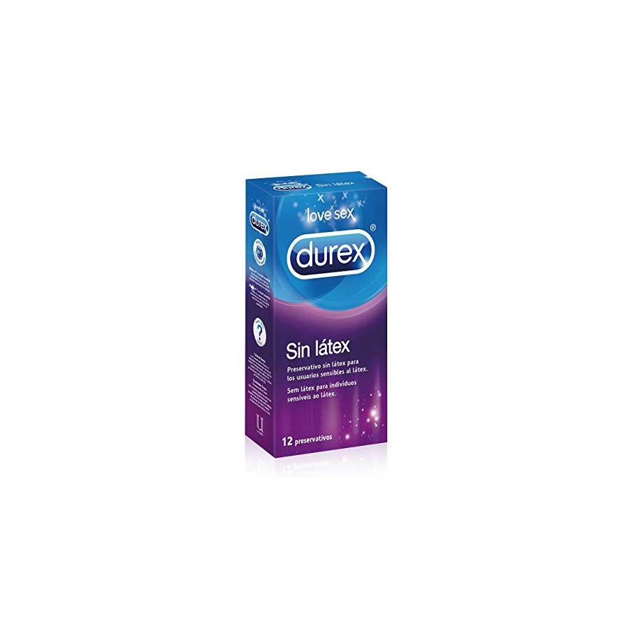 DUREX SIN LATEX PRESERVATIVOS 12 U