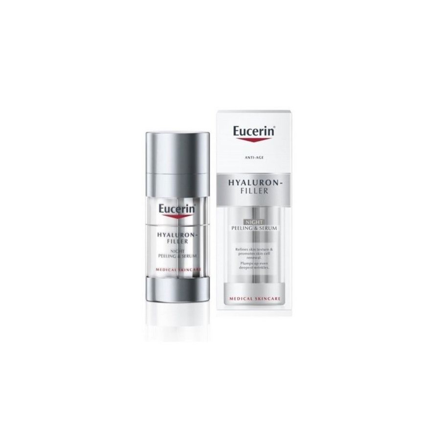 EUCERIN HYALURON FILLER PEELING & SERUM NOCHE 30