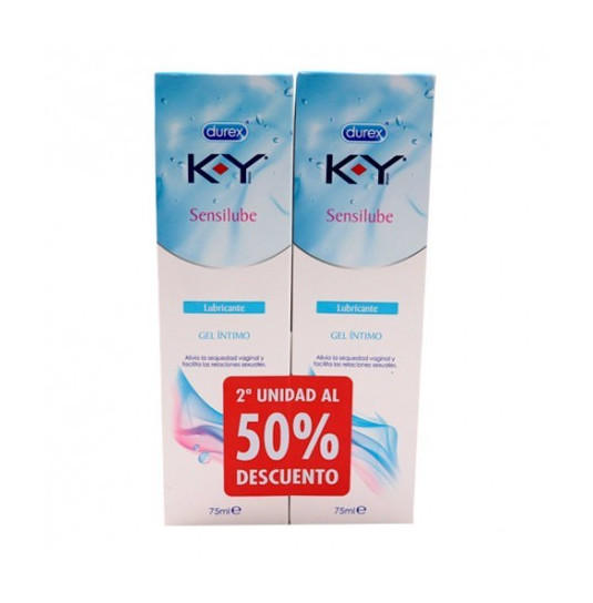KY GEL LUBRICANTE DUPLO 2X75 G